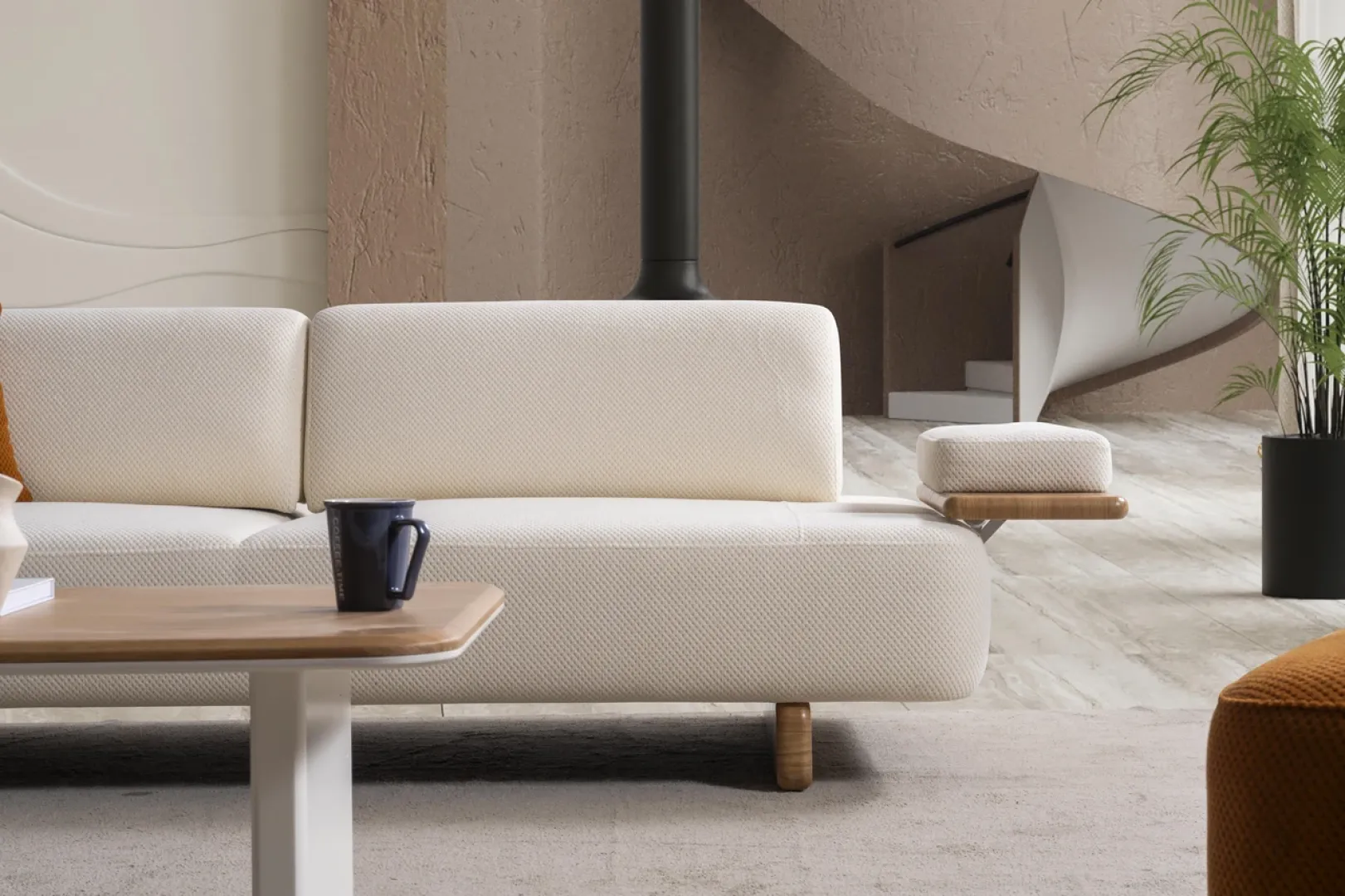 Lisa Koltuk Takımı - Kiremit